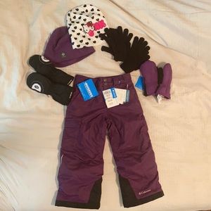Columbia Kids XXS girls bundle - approx 4/5T size